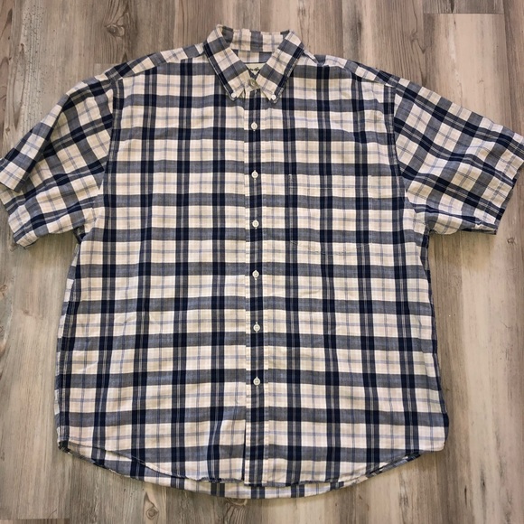 Short sleeve, button down, Eddie Bauer, NWOT - Picture 2 of 4